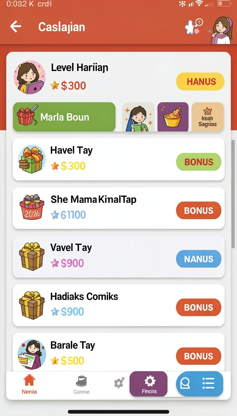 Tampilan utama aplikasi Aplikasi ceri4d Terbaru dan Terlengkap yang intuitif dan efisien.