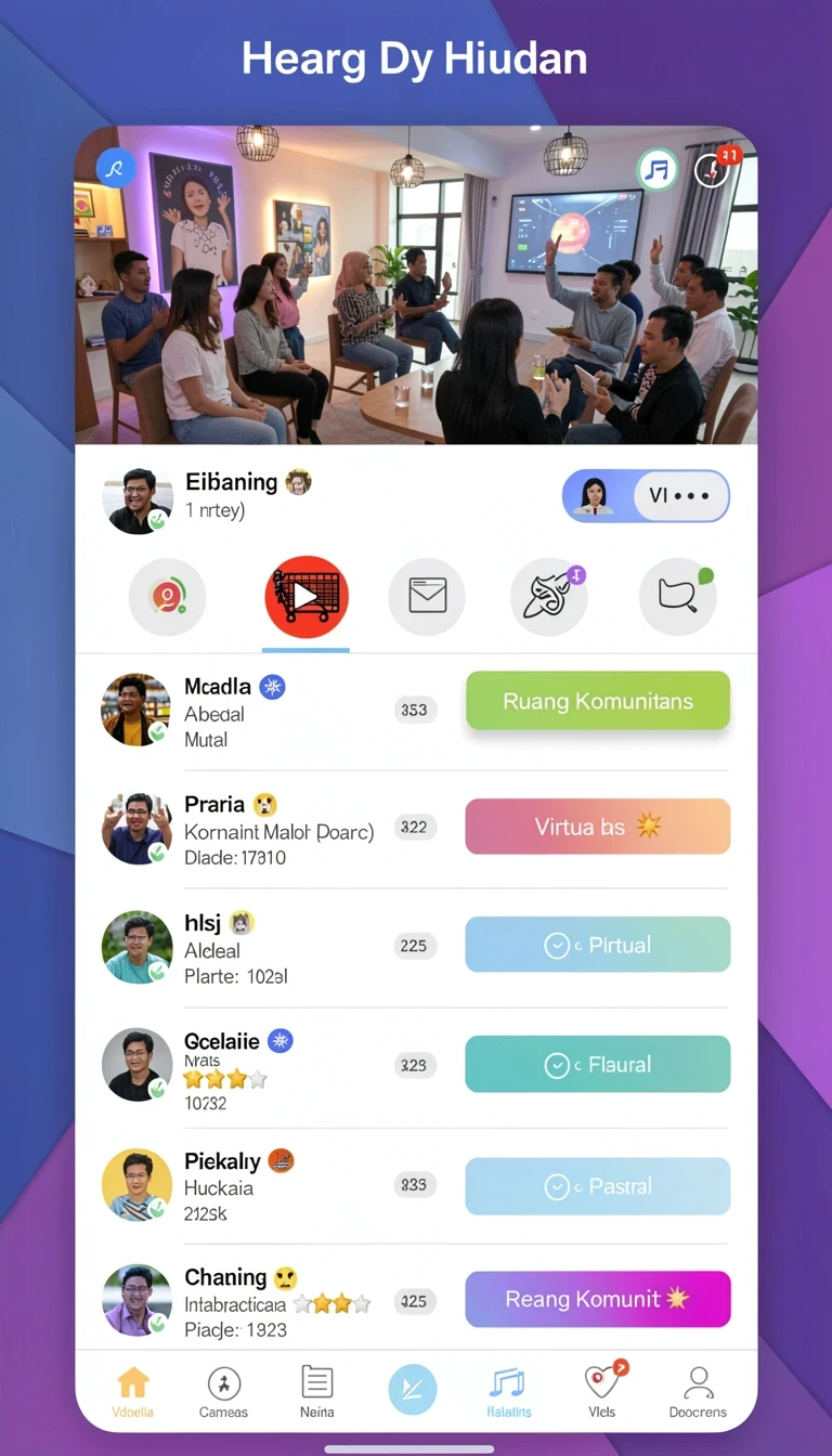 Tampilan utama aplikasi bursa188 Terbaru: Review Aplikasi dan Link Unduh yang intuitif dan efisien.