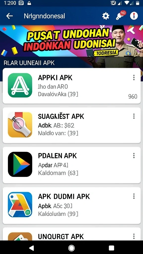 Tampilan utama aplikasi Aplikasi kerangwin Terbaru dan Terlengkap yang intuitif dan efisien.