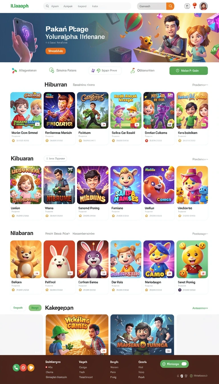 Tampilan utama aplikasi Kelebihan dan Fitur Aplikasi minionbet Terbaru yang intuitif dan efisien.